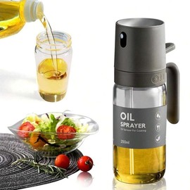 250ML Oil Sprayer, 1 Count/10pcs Oil Dispenser, Olive Oil Sprayer, Kitchen Gadgets Oil Dispenser, Cooking Oil Sprayer, Kitchen Accessories