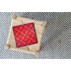 Images d´Orient 6 Glass Coasters PVC Heat Resistant Washable Oriental