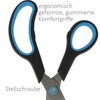 Westcott Easy Grip Scissors, Set of 3, Universal Scissors with