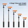 VRIG AC80 Extenable Mini Camera Tripod for GoPro,360° Portable Small