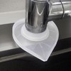 Silicone Faucet Mat Kitchen Tap Sink Countertop Protector Clear Compact