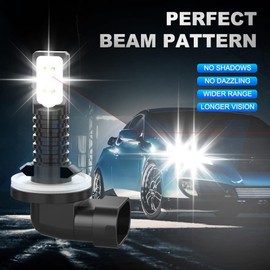 TJJTGBR Compatible for Kubota RTV 400 500 900 1100 1140 BX1850D BX1860 BX1870-1 BX2350D BX1880 BX23s BX2380 BX2680 Lights; K7571-54340 LED Bulbs, 886/894/896/881 Light Bulbs, 2-Pack