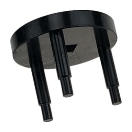 RoloTippi Rear Hub Socket Tool 1/2" Drive Remove Axle Bearing Lock Nut Compatible with Toyota Landcruiser 09509-25011 3 Prong Axle Lock Nut