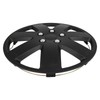 SCITOO 4pcs Set of 16-Inch Black Hubcaps can be Easily