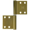 High Logic 17468 SG Left and Right Flag Hinge, 4.0 x 3.5 inches (102 x 89 mm)