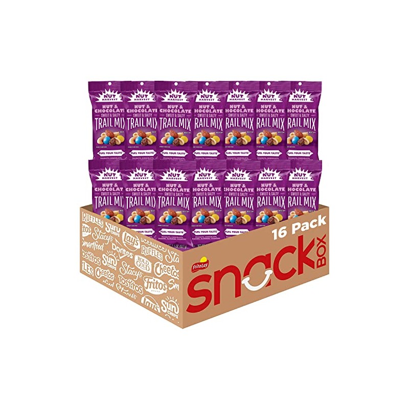 Nut Harvest, Nut & Chocolate Mix, 2.25 Ounce (Pack of