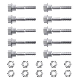 SINTIKI 10 Pack Upgraded 531002513 Snow Blower Shear Pins, Compatible with Husqvarna 531002513 & 506714001, Yamaha 7Y6-51647-01-00, 90185-06122-00 Snow Blower