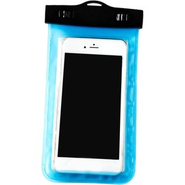 Bolsa Impermeable para teléfono móvil Estuche Impermeable para teléfonos celulares Estuches Impermeables para teléfonos Inteligentes de Tapa del teléfono Impermeable Azul
