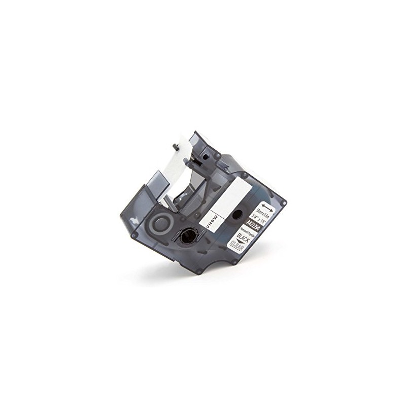 vhbw Label Tape Cartridge Compatible with Dymo Rhino 5000, 5200,