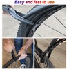 Disassembly clamp, bicycle rim protection tool, bicycle tyre removal clamp,