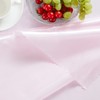 Homiest 1 Pack 60 x 84 Inches Satin Tablecloth Light