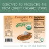 Joe’s Syrup Organic Flavored Syrup, Organic Pumpkin Pie Spice, 750