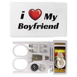 'I Love My Boyfriend' Mini Travel Sewing Kit (SE00037338)