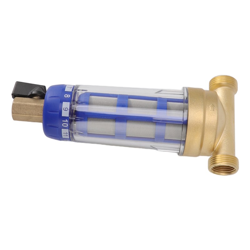 Whole House Spin Down Sediment Water Filter Refined Copper Head