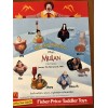McDonald's MCDONALDS - 1999 MULAN HAPPY MEAL COMPLETE SET OF