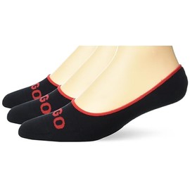 HUGO 3-Pack Bold Logo Low Profile Cotton Socks
