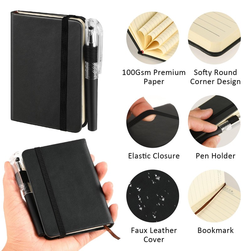 YUXIANLB 1pcs Pocket Notebook Portable A7 Note Book Note Pad