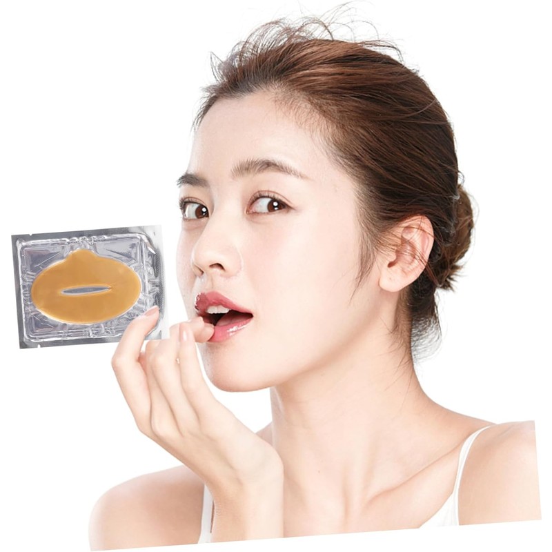 25 Piezas Mascarilla Labial de Gel Hidratante para Labios Secos