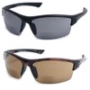 The Foster II Bifocal Reading Sunglasses Plastic Sport & Wrap-Around