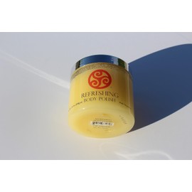 Trillium Body Polish - Natural Salt Scrub - Refreshing Pink Grapefruit - 24 Ounce Jar