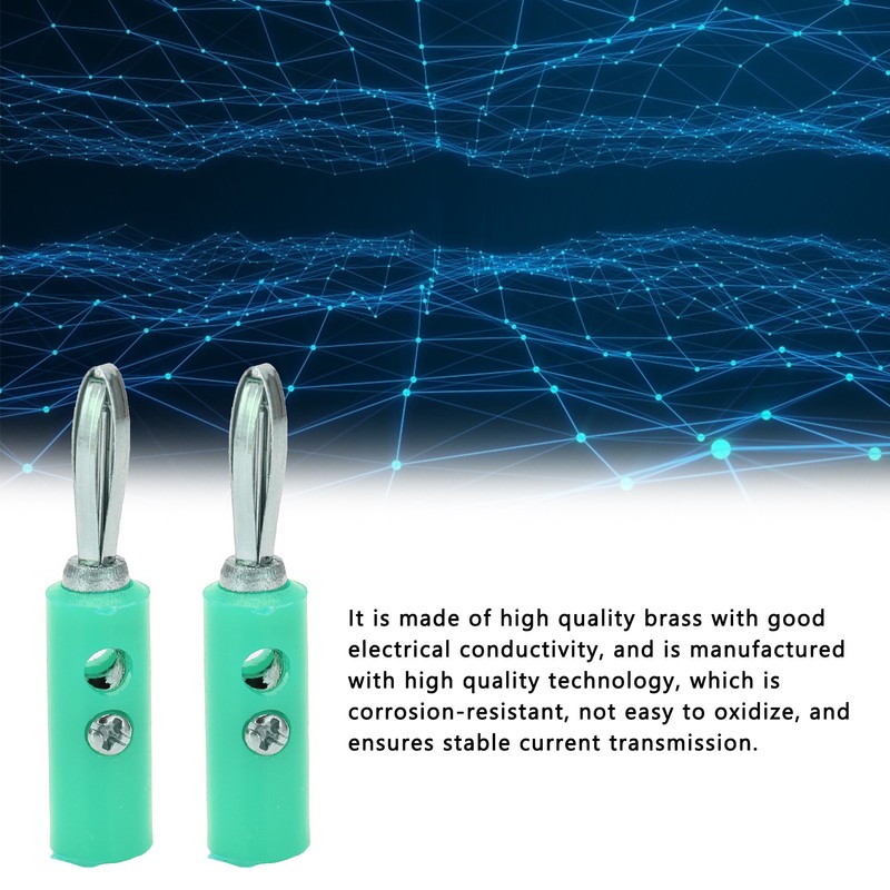 Banana Plug JT‑002 4mm New Type Banana Plug Solder Free