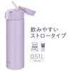 Thermos FKA-500 LV Vacuum Insulated Straw Bottle, 18.1 fl oz