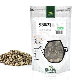 PrinceHerb Medicinal Korean Herb, Nut Grass / Cyperus Rotundus 향부자 Dried Bulk Herbs 4oz