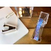 Dany Marcus Clear Acrylic Tape Dispenser with Gold Detail, Hand