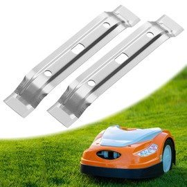 2 Stück Mähmesser Messerklingen Kompatibel mit Sti-hl Mähroboter, iMOW RMI 422, 422P, 422PC, Edelstahl Rasenmäherklingen, Ersatzmesser Klingen für Mähroboter