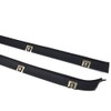 New Left Right Car Glass Seals Belt Weatherstrip Kit Compatible