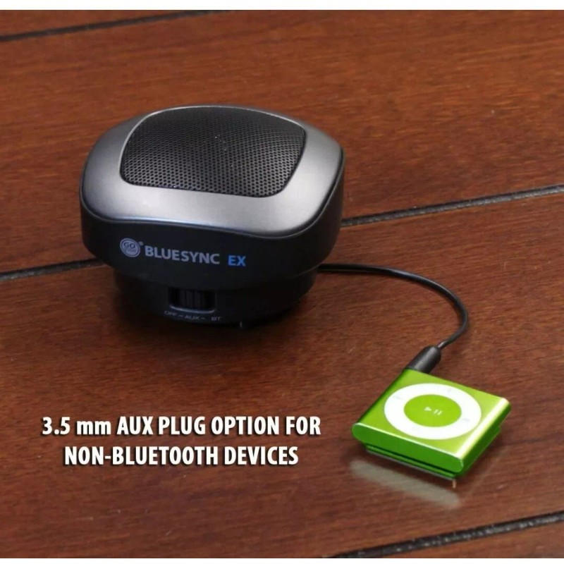 GOgroove Portable Pocket-Sized Rechargeable Bluetooth Speaker with Expanding Bas