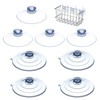 8 Pcs 2 Sizes Sponge Holder Suction Cup, 2 Inch