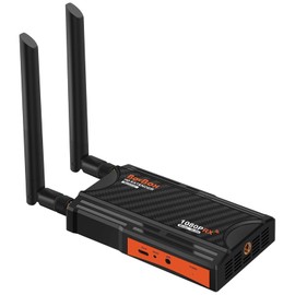 HDMI inalámbrico de recepción, 1080P Full HD de 200m compatible con 1 TX hasta 4 RXs Max, con salida HDMI y control remoto IR para proyector de cámara DSLR, laptop, oficina en casa (RX solamente)