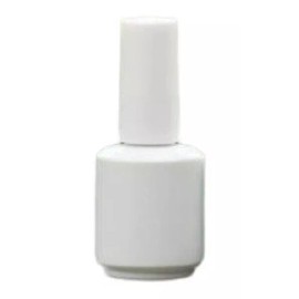 Burmax Empty White Amber Glass Nail Polish Bottle 15 ml / 0.5 oz - 6 PCS - DLC371-6