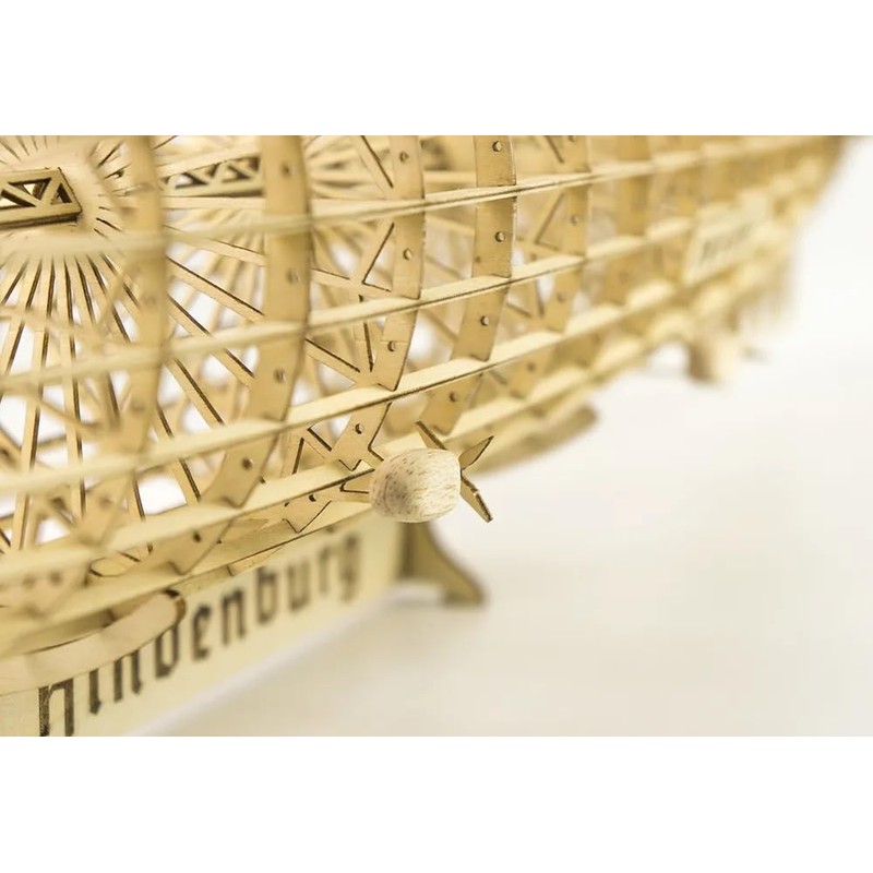 Bitgo Hobby 1:408 Hindenburgh Zeppelin Static 3D Wooden Model Kit