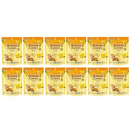 Prince of Peace Ginger Chews Candy with Lemon (100% Natural) 4 oz ( Pack of 12 )