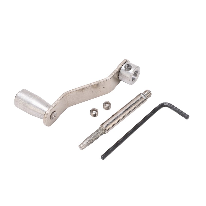 Hand Crank Chainsaw Sharpener Portable Manual Chain Sharpening Jig with