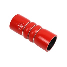 TMKOOL Heavy Duty Silicone Intercooler Hose Boot Kit 4-Ply Reinforced High Temperature 2" ID Charge Air Cooler CAC Hose Straight Coupler 6" Length (2", red)