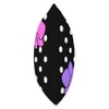 Elegant Pink Purple Orchids Polka Dot Pattern Shapes Mania Throw