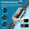 Ultrasonic Mosquito Bracelet USB Rechargeable with Watch