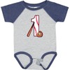 inktastic Baseball First Birthday- 1 Year Old Baby Bodysuit 18