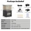 fishkeeper USB Automatic Fish Feeder for Aquarium, 320ML for 3~6