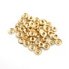 100 x Rosettes Diameter 13 x Height 1.8 mm Brass-Plated