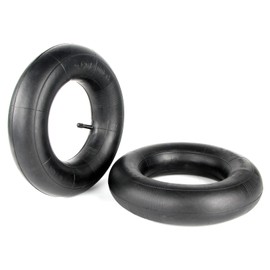 SUNQIAO 4.00/3.50-6 Inner Tube, 410/350-6 Inner Tube with TR13 Straight Valve Stem, High Air Tightness for Lawn Mowers, Hand Trucks 13x4.00-6 (2-Pack)