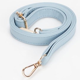 FLYAMAPIRIT Adjustable Shoulder Strap for Bags, 2 cm Wide PU Leather Bag Strap, DIY Accessories for Handbags, Tote Bags and Shoulder Bags (Sky Blue)