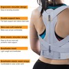Aollop Posture Corrector Men Women - Back Brace with Breathable