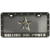 RBP RBP-4121ZR License Plate Frame Kit, Black
