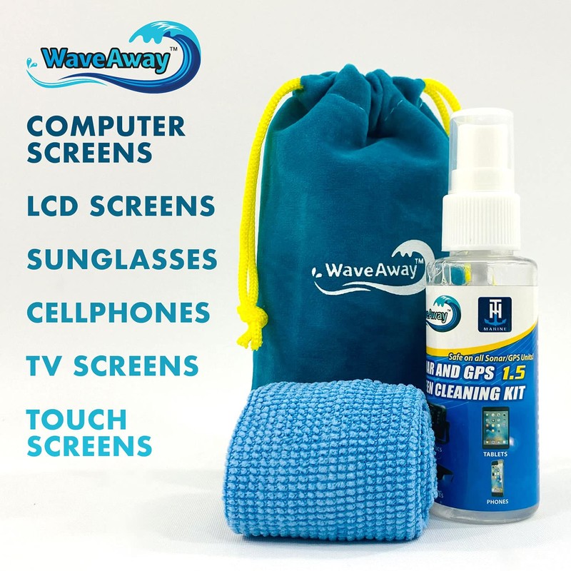 T-H Marine Wave Away Sonar & GPS Screen Cleaner Kit
