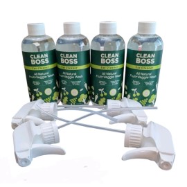 JOY Clean Boss Eat Cleaner Fruit & Veggie Natural Wash & Preserver-4 pc 12 oz