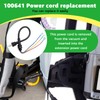 Lusperi 100641 Power Cord Compatible with ProTeam Backpack Vacuum,Replacement for